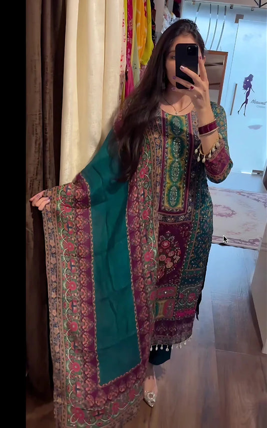 Juhi Heavy Fancy Pair with Dupatta set