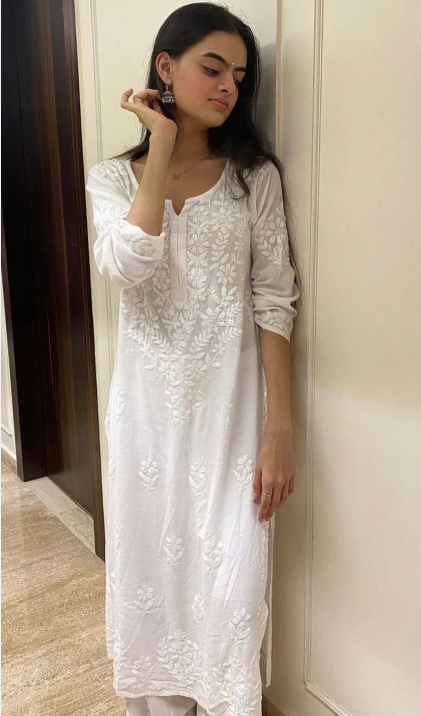 beautifull 3pc rayon set ( kurti + plazo + dupatta )